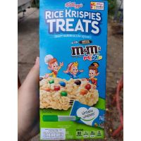 Premium snack Enjoy eating kellogg’s rice krispies treats original 176 g. (1 Pack) M&amp;M