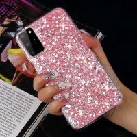 [Beike electronic] Glitter Sequins นุ่มซิลิโคนโทรศัพท์กรณีสำหรับ Samsung Galaxy S8 S9 S10 Plus A50 A70 A51 A71 A21 A21S A20ฝาครอบ