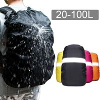 20-80L Waterproof Backpack Rain Cover Dustproof Cover for Backpack Rainproof Cover Outdoor Camping Hiking Climbing Bag Raincover