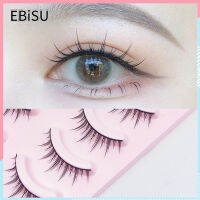 EBiSU Store ขนตาปลอมธรรมชาติญี่ปุ่น Cos Eyelash Little Devil เครื่องมือแต่งหน้าประจำวัน 5 คู่