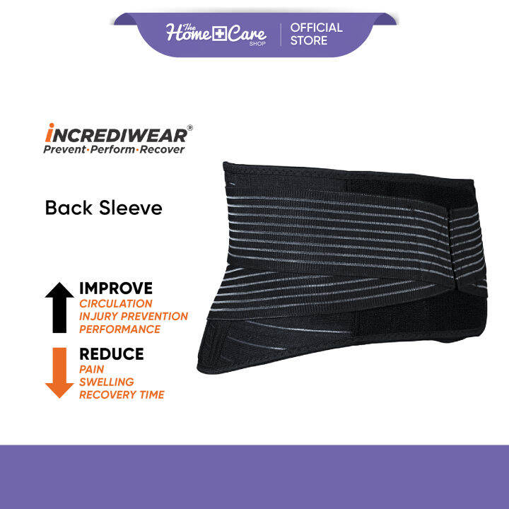 INCREDIWEAR Back Brace Belt Support Back Pain Relief Tulang Belakang