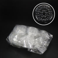 Wholesale white 100pcs disposable Eyelash glue holder Pallet Eyelash Extension glue pads stand on plastic glue holder