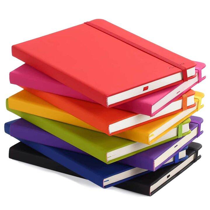 A5/A6 Size Stationery 25K Moleskin Rubber Diary Strap Notebook w ...