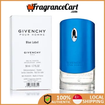 Givenchy fragrances - Givenchy Pour Homme Blue Label Eau De