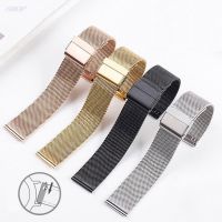 ❉ สายนาฬิกา Milanese Loop 10/12/14/16/17/18/19/20/21/22mm Universal Quick Release สายนาฬิกาโลหะสแตนเลสสายนาฬิกาสร้อยข้อมือ