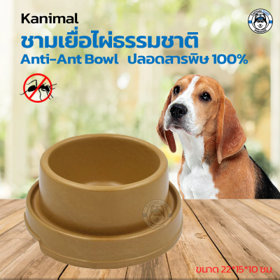 Anti-Ant Bowl ชามอาหารเยื่อไผ่กันมด
