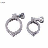 1.5 "2" Tri Clamp สแตนเลสสตีล Tri Clover SUS 316สุขภัณฑ์สำหรับการกลั่นที่บ้าน OD ปลอกโลหะหน้าแปลนทนทาน