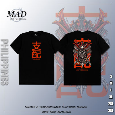 &amp; MADFACE เสื้อผ้า Domination-Demon Tee ของขวัญสำหรับ Unisex ท็อปส์ซูคุณภาพสูง เสื้อยืดแนวสตรีท