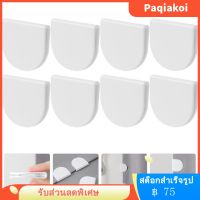 Paqiakoi 8PCS ม่านอาบน้ำคลิปหยุดการหยุดการป้องกันคลิปคลิปม่านอาบน้ำคลิปกันสาดสาดสาดน้ำ