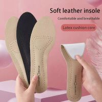 1 Pair Leather Sandal Insoles for Women Comfortable Soft Bottom Shoes Pads Non Slip Breathable and Pasteable High-heeled Cushion Cleaning Tools