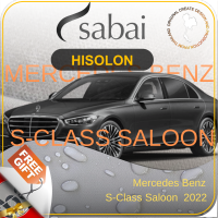 SABAI ผ้าคลุมรถยนต์ Mercedes Benz S-Class Saloon 2022 เนื้อผ้า HISORON แข็งแกร่ง ทนทาน นานจนลืมเปลี่ยน #ผ้าคลุมสบาย ผ้าคลุมรถ sabai cover ผ้าคลุมรถกะบะ ผ้าคลุมรถก