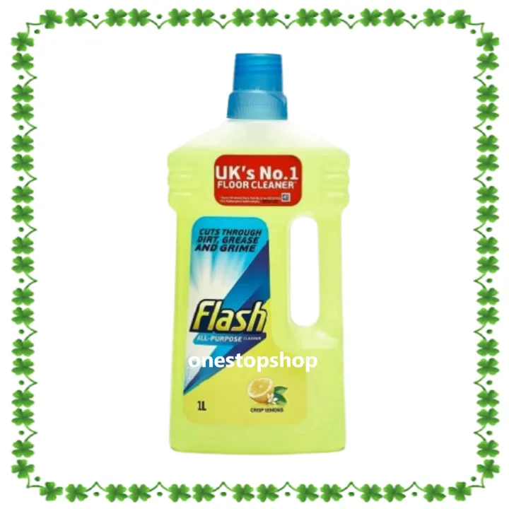 Flash Crisp Lemons AllPurpose Cleaner 1L Lazada PH