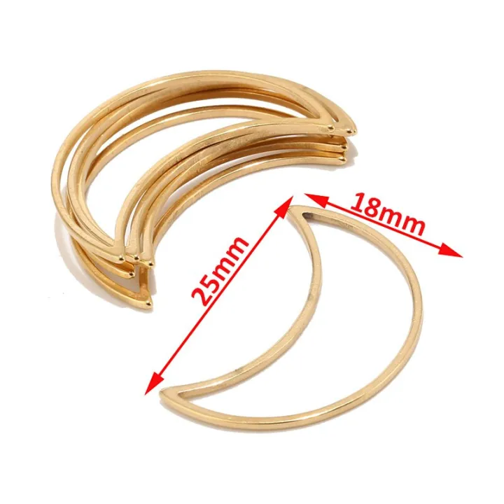 40Pcs/lot Stainless Steel Teardrop Earring Findings Components