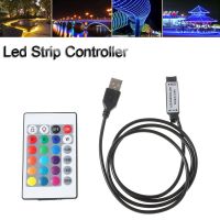 แถบไฟ Led DC5V WCUX438160 USB รีโมทคอนโทรล24Key ไออาร์อาร์เอฟ