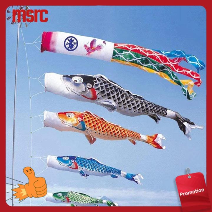 MSRC Sushi Bar Koinobori Hanging Decoration Hanging Flag Fish Flag Streamer  Japanese Carp Windsock