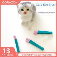 Pet Comb Tear Stain Brushes Eye Care Kitten Eye Rub Toothbrush Tear Stains Brush Eco-friendly Pets Cleaning Grooming Tools Brushes  Combs