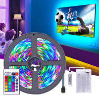 0.5M 1M 2M 3M 4M LED Strip 5050 RGB Battery box 24key Infrared Remote Control Flexible Lamp DC5V Backlight Suitable For Home