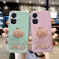 เคสโทรศัพท์OPPO Reno10 Reno 10 Pro Reno10 Pro+ 5G ใหม่2023เพชรสุดหรูหงส์รักดีไซน์เป็นดาวระยิบระยับนิ่มโปร่งใสยางเคสOPPO Reno10 Reno 10pro 5Gเคสโทรศัพท์