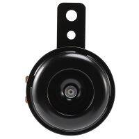 6V Black Mount Electric Horn for Car Motorcycle Truck Vehicle