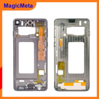 MagicMeta กรอบกลางปลอกหุ้ม Samsung Galaxy S10/G973อะไหล่กรอบกลางสำหรับซัมซุง S10 G973