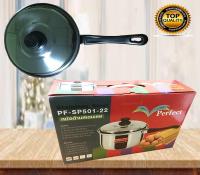 Premium Kitchen Pan with Lid Size 22 CM จัดส่งด่วน Kerry Express