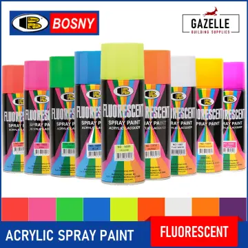 Bosny Spray Paint Hi Temp 1200F No. 1190 Clear Gloss 400cc/ml