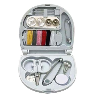 【CC】 Sewing Include Needles Scissors Threader Tweezer Positioning Push Pins Threads Storage