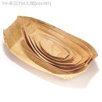 【CW】﹊□  Shipping - 20 Pieces x Event Wedding Supplies Disposable Eco-Friendly Tableware 220mm Boat