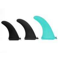 Longboard Center Fin Fiberglass Single Fins Paddleboard Fin Smooth Matte High Strength Stable Water Fin Longboard Fins Reliable for Longboards Professionals Beginners appealing