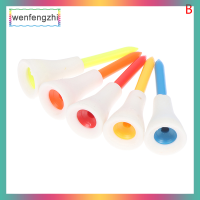 wenfengzhi ทีออฟกอล์ฟ30ชิ้นทีกอล์ฟพลาสติกทนทานกันกระแทกทำจากยางสีสุ่ม