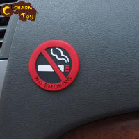 【Ready Stock】No Smoking Car Stickers Styling Round Red Sign Vinyl Sticker