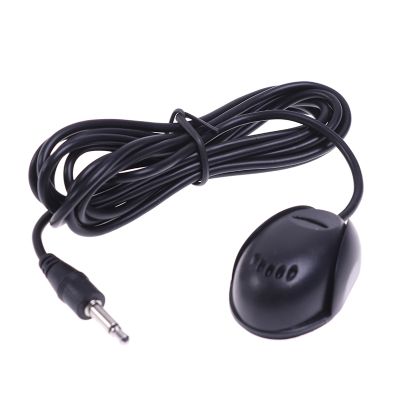 Mini 3.5mm Wired Paste Type External Microphone Car Audio Mic For Laptop DVD Radio Stereo Player Meeting Speaker