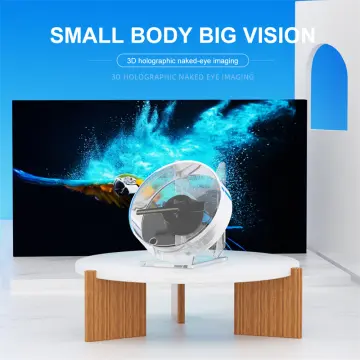 Cheap 3D Hologram Projector Advertising Display Fan Wall-mounted Player 3D  Naked Eye 2K HD LED Photo