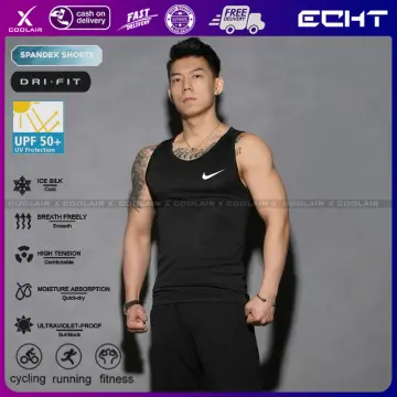 Psyche Combat Vest Shirt Compression Sando for Men Running Basketball Gym