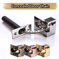 Zinc Alloy Hidden Security Door Chain Lock Guard Heavy Duty Gate Latch Home Ho Anti-theft Safety Door Lock