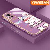 YIWESAN เคสสำหรับ Infinix Note 12 Pro 4G Note 12 Pro 5G Note 12 5G Note 12 5G Note 12 2023เคสโทรศัพท์นิ่มบางดีไซน์ใหม่ลายการ์ตูนกระต่ายกีฬาเคสป้องกันเลนส์กล้องคลุมทั้งหมดแฟชั่น