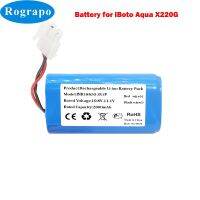 ใหม่11.1V 3400MAh/2800MAh แบตเตอรี่ลิเธียมไอออนสำหรับ IBoto AQUA X220G เครื่องดูดฝุ่นหุ่นยนต์ (คุณภาพสูงของแท้)♈3D