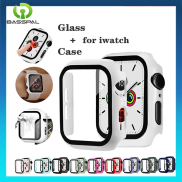 Ốp Đồng Hồ Toàn Bộ Cho Apple Watch Series 7 41MM 45MM 6 5 4 3 2 1 Ốp Khung