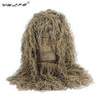 VULPO Tactical Airsoft Sniper Ghillie Suit Hood Camouflage HeadGear For Ghillie Suit Hunting Paintball CS Game Head Cover