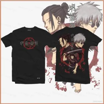 New Japanese Anime Jujutsu Kaisen T Shirt Men Kawaii Cartoon Gojo