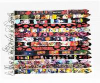 Wholesale Lot Cartoon Japan anime character  Phone key chain Neck Strap Keys Camera ID Card Lanyard P098 Key Chains