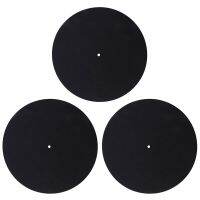 3Pcs Ultra-Thin Anti-Static Lp Vinyl Turntable Record Player Pad For Phonographs Flat Soft Mat Record Slipmat Mat Pad