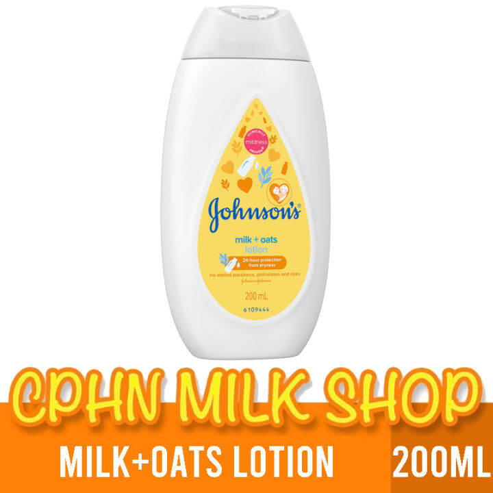 Johnson's Milk+Oats Lotion 200ml 500ml Lazada PH