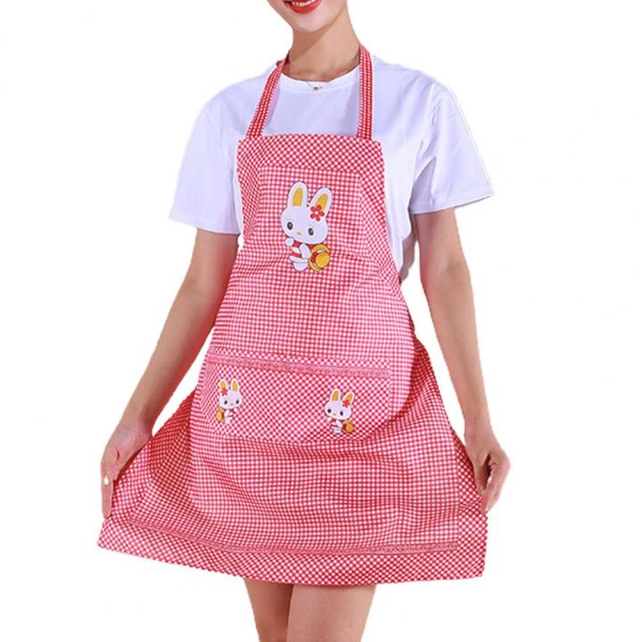 women-apron-practical-one-size-kitchen-apron-cartoon-rabbit-women-apron-kitchen-accessories-household-supplies-aprons