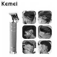 รุ่นใหม่ Kemei แบตตาเลี่ยนตัดผม ปัตตาเลี่ยนตัดผมไฟฟ้า ปัตตาเลี่ยนแกะลาย พร้อมถ่านชาร์จ เครื่องชาร์จ ขนาดกระทัดรัด พกพาสะดวก KM-1974B