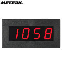 METERK ดิจิตอลความแม่นยำสูง Tachometer พร้อม0.56-I-Nch สีแดง L-ED จอแสดงผลมอเตอร์ความเร็ววัดความเร็วโมดูลมูลค่าการวัด