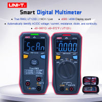 UNI-T Mini Digital Multimeter UT123 Auto Range AC DC Voltage ohmmeter Temperatue tester NCVContinuity Test EBTN Color Screen