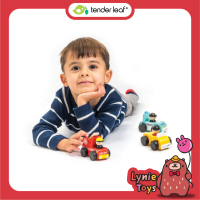 Tender Leaf Toys ของเล่นไม้ รถของเล่น รถเอบีซี ABC Cars