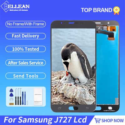 5.5นิ้ว J7 V จอแสดงผลสำหรับ Samsung Galaxy J727 LCD Touch Panel Digitizer ASSEMBLY J727A J72.7P J727V หน้าจอ