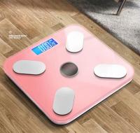 QDRR Home Body Fat Scale Smart Wireless Digital Bathroom Weight Scale Body Composition Analyzer With Smartphone App Bluetooth